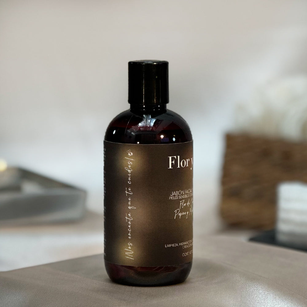 Jabón Facial y Corporal de Caléndula, Pepino y Miel de Abeja 250 ml (Tapa de Disco)
